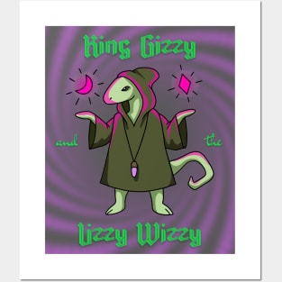 King Gizzard Psychedelic Lizard Wizard | "King Gizzy and the Lizzy Wizzy" Posters and Art